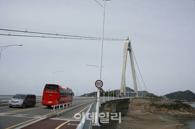 버스오가는 고군산대교