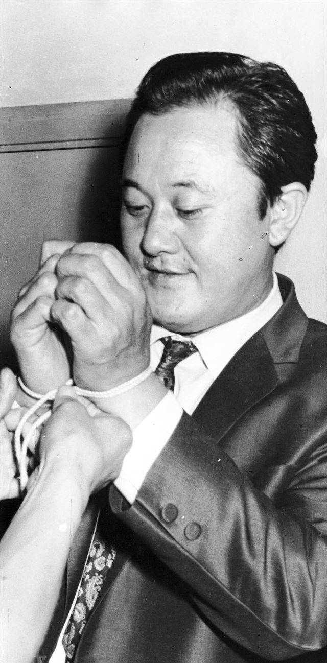 액션배우 박노식은 폭력 등으로 여러차례 구속되며 구설에 오르기도 했다. 한국일보 자료사진