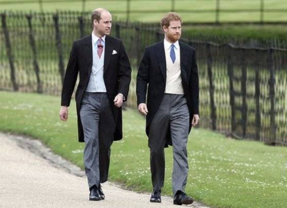 윌리엄 왕자와 해리 왕자. [인스타일 홈페이지]