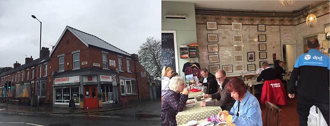 홈베이크드 외관과 내부 모습