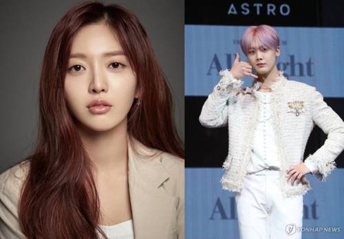 찬미(왼쪽)와 윤산하 FNC엔터테인먼트 제공, 연합뉴스 자료 사진