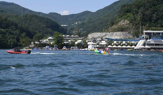 캠프통포레스트에 앞서 2016년 오픈한 캠프통아일랜드 전경