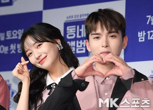 려욱과 수정이 ‘동네앨범’을 통해 보여주고 싶은 점에 대해 언급했다.  사진=김영구 기자