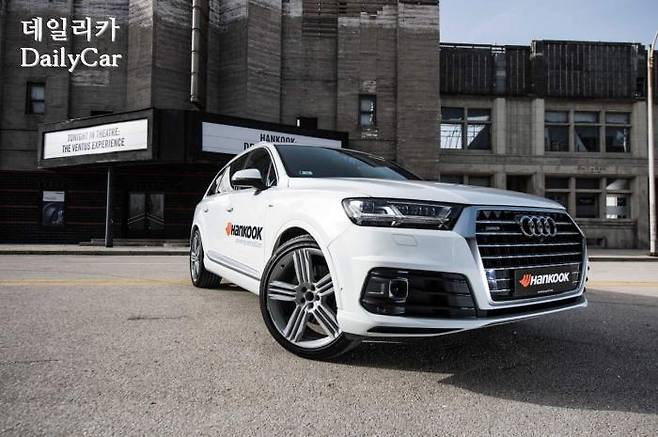 한국타이어, 프리미엄 SUV 아우디 Q7에 장착