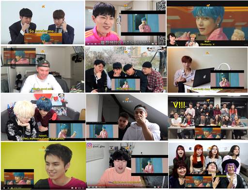 ‘작은 것들을 위한 시’ 뮤비에서 뷔에게 감탄하는 전세계 남성팬들