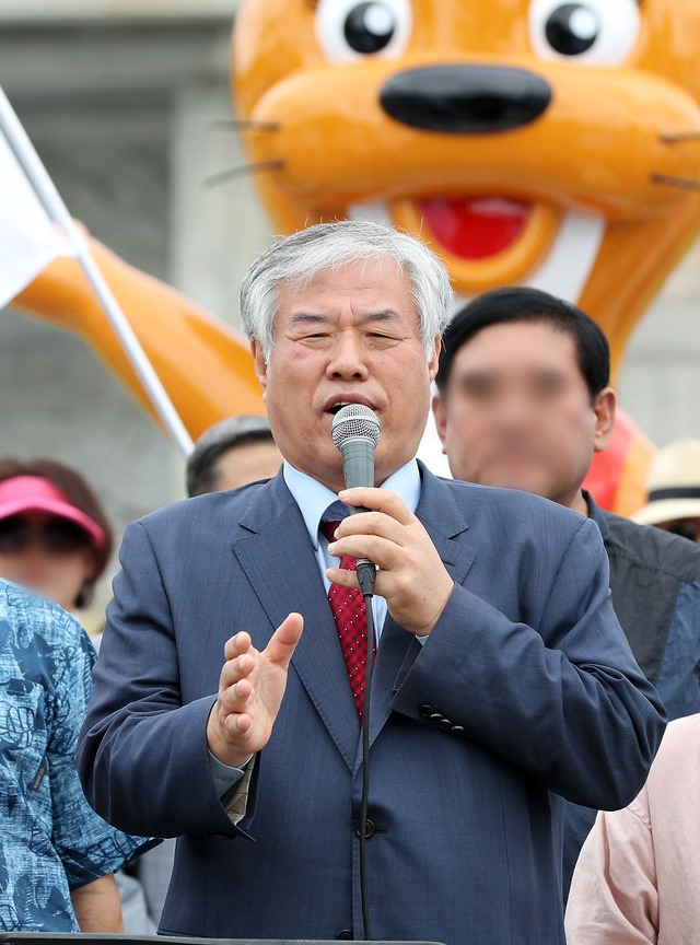 한국기독교총연합회 전광훈 목사. 사진=뉴시스