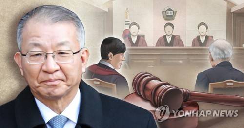 양승태, 179일만에 직권보석으로 석방…거주지 제한 등 조건 (PG) [정연주 제작] 사진합성·일러스트