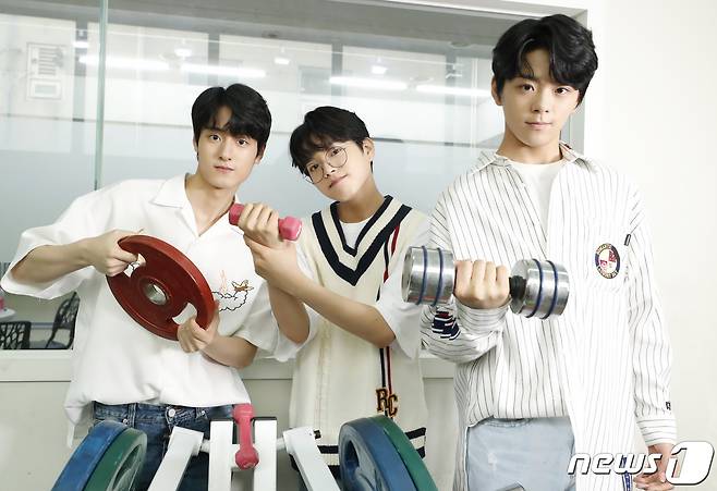 '프듀X101' 이우진 이진우,이태승(왼쪽부터) © News1 권현진 기자