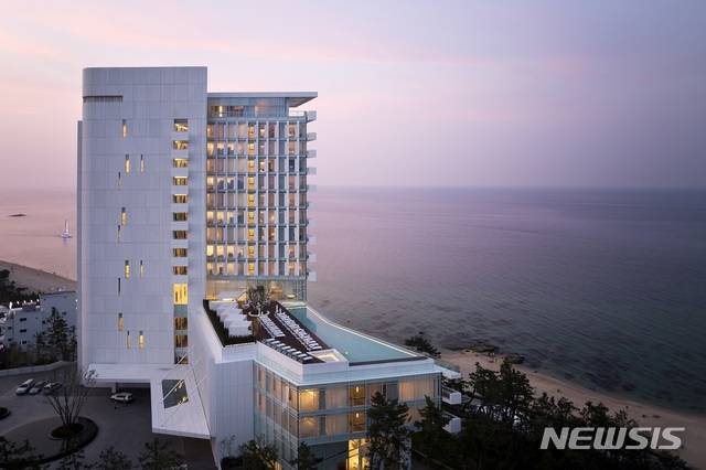 【서울=뉴시스】강릉 씨마크 호텔 전경