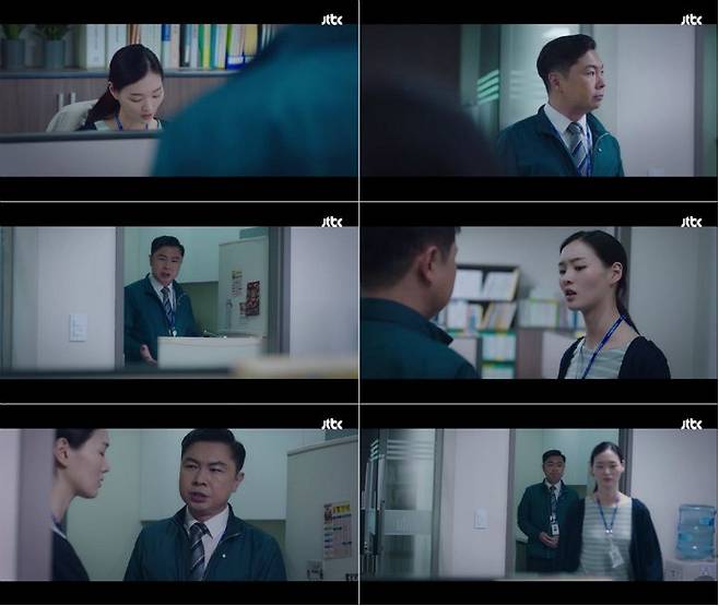 JTBC ‘보좌관’ 속 노다정 역으로 출연 중인 배우 도은비 (사진=방송화면 캡처)