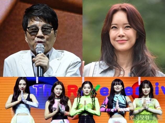 왼쪽 상단부터 조용필, 백지영, 레드벨벳/사진=한경DB