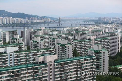 서울 송파구 잠실5단지 주공아파트 일대 [연합뉴스 자료사진]