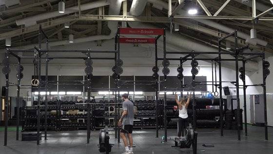미군 장병은 험프리스 시설에 대단히 만족한다고 입을 모았다. 특히 ‘슈퍼 짐’이라 불리는 운동시설을 최고라고 강조했다. 영상캡처=공성룡 기자