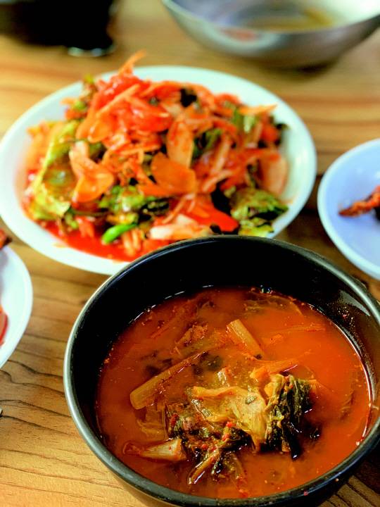 서대회무침과 짱뚱어탕