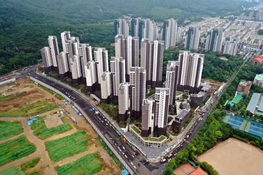 디에이치 아너힐즈 전경. <현대건설 제공>