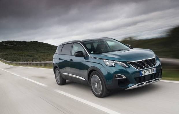 푸조 준중형 SUV 5008. 사진=한불모터스