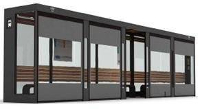 시흥시 정류소 미세먼지 차감시설 예시도. 사진제공=경기북부청