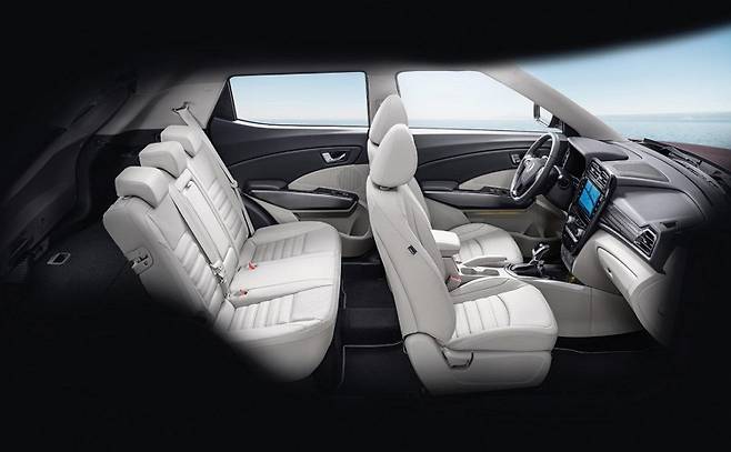 베리 뉴 티볼리 내부. /사진=쌍용자동차