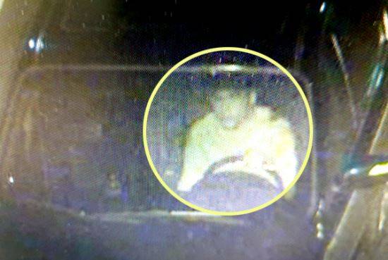 경남 창원시 용원동 뺑소니사고 운전자 CCTV 화면. 장현덕씨 제공