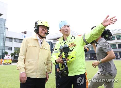 이재명 지사와 이국종 교수 [경기도 제공. 재판매 및 DB 금지]