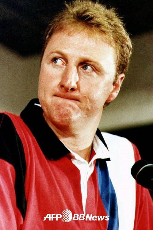 이미 흑인 스타들이 지배력을 떨치고 있던 리그에서 백인 포워드인 버드가 이렇게 출중했다는 점에서 매우 인상적이다.  ⓒAFPBBNews = News1