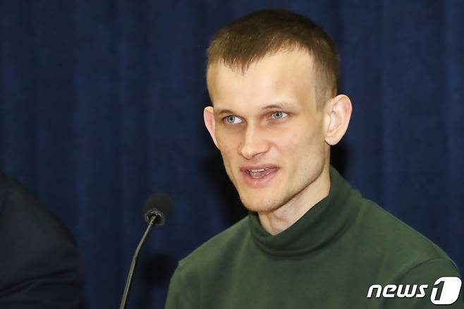 비탈릭 부테린 이더리움 창시자 2019.4.3/뉴스1 © News1 임세영 기자