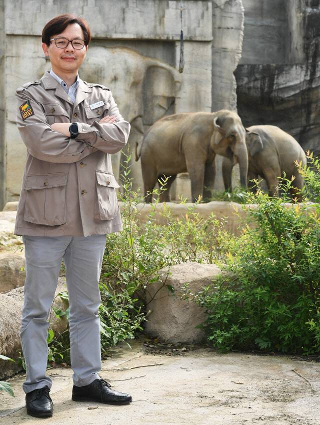 정동희 에버랜드 동물원장./용인=오승현기자