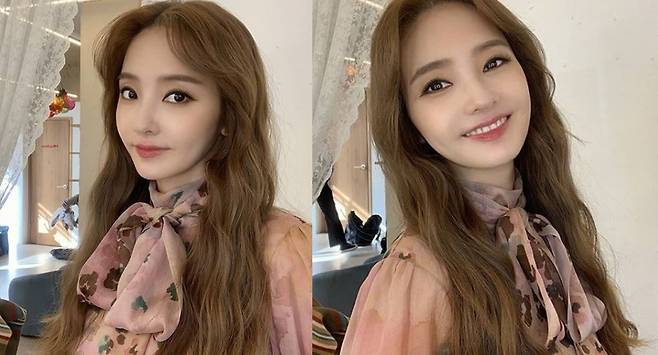 한채영이 미모를 발산했다.사진=한채영 인스타그램