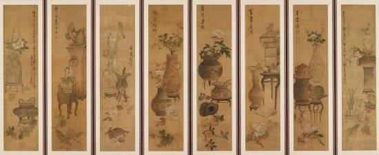 장승업, '기명절지도'.  간송미술관 제공