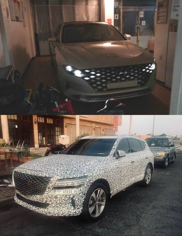 현대자동차가 내달 선보일 ‘그랜저IG 페이스리프트‘와 제네시스 ’GV80‘이 폭발적인 관심을 받고 있다.