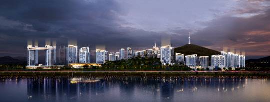 '한남자이 더 헤리티지' 전체 외관 디자인조감도. 



GS건설 제공