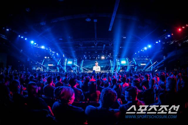 '스타크래프트2 월드 챔피언십 시리즈' 그랜드 파이널 경기 모습. 사진제공=블리자드