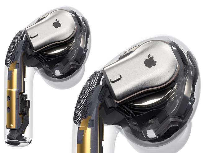 에어팟 프로에 적용된 드라이버 스피커  (제공=애플코리아)