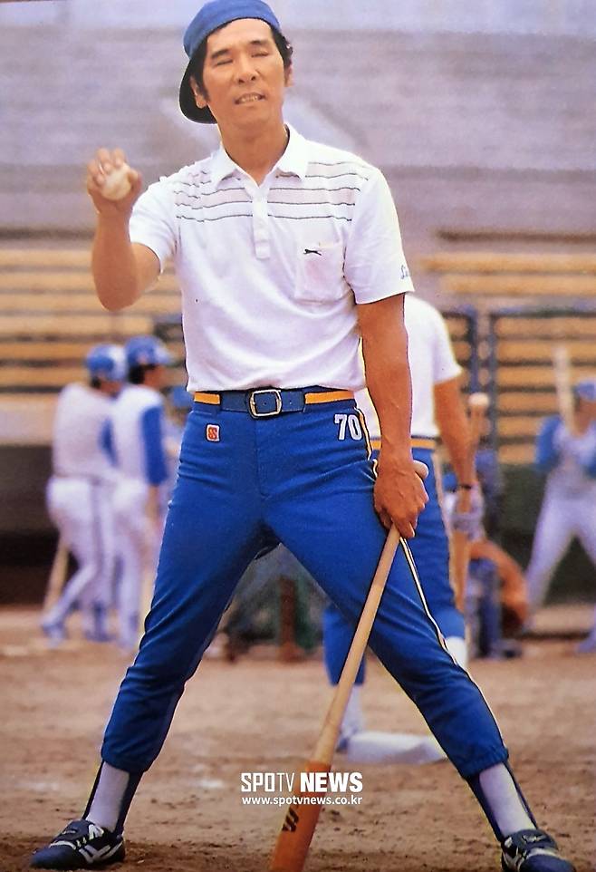 ▲ 삼성 라이온즈 시절 김영덕 감독. 김 감독은 1986년 한국시리즈 준우승 후 삼성과 결별했다. ⓒKBO