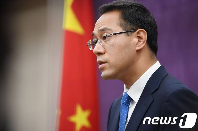 가오펑(高峰) 중국 상무부 대변인. © AFP=뉴스1