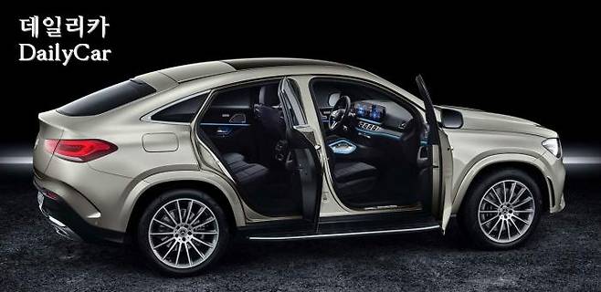 날렵한 패스트백 형 차체의 GLE 쿠페