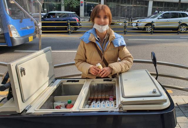 하루동안 기자의 선배가 되어준 김지윤(가명·26) 프레시 매니저.