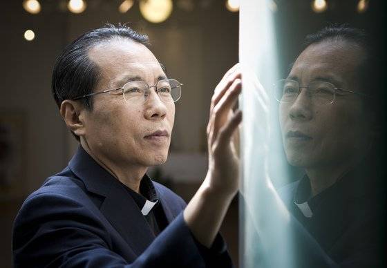차동엽 신부는 ’‘주님의 기도’와 ‘산상수훈’이 신약성서의 두 기둥이다“고 말했다. [중앙포토]