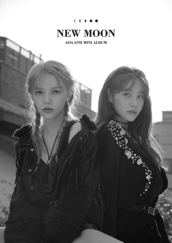 AOA 유닛 포스터 지민·유나