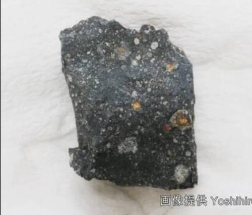 생명의 필수소재인 당이 검출된 운석 [NHK  캡처]