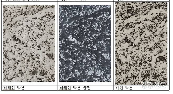 세로로 쓰여진 ‘정유(丁酉)’ 간지. 이렇게 종서에서 횡서로 또는 횡서에서 종서로 서사 방식을 혼합하는 경우는 고대의 간독이나 서간문 등에서는 보이지만 금석문에서는 흔치 않은 사례라 한다. |동북아역사재단 제공