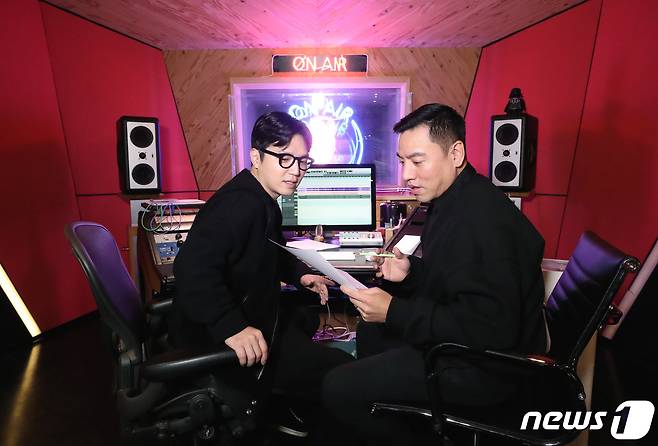 이단옆차기의 박장근,(왼쪽)과 함준석 / 뉴스1 © News1 권현진 기자