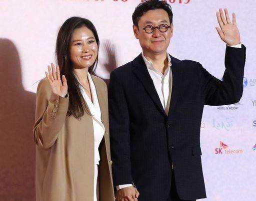 배우 문소리(왼쪽), 영화감독 장준환 부부. 연합뉴스