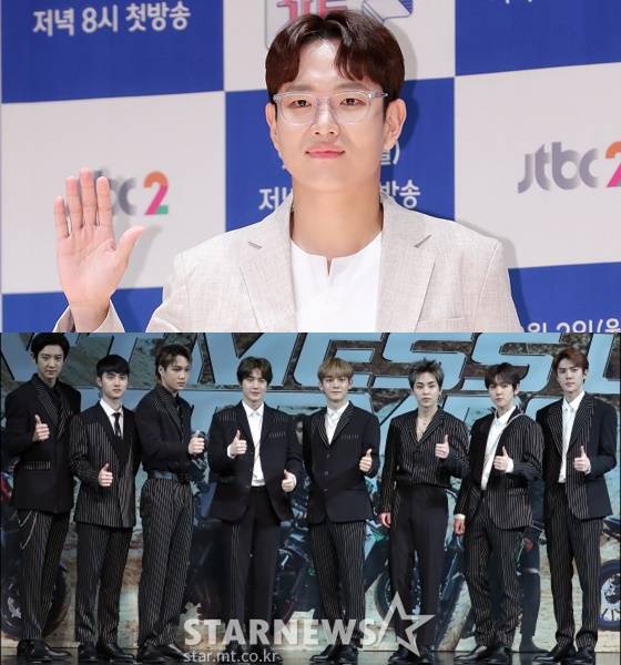방송인 장성규, 그룹 엑소 /사진=스타뉴스