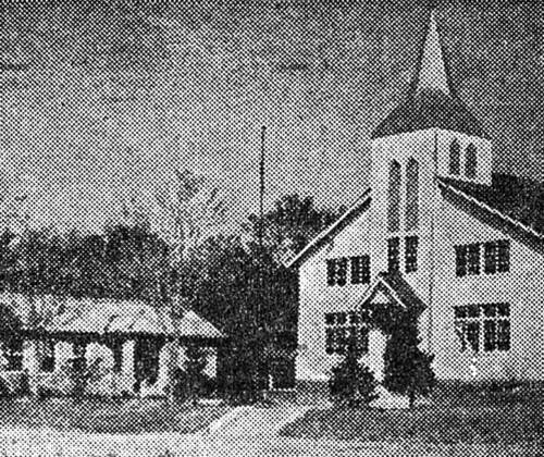 안양기독보육원 내 예배당. 1960년대 인기 결혼 예식 장소였다.