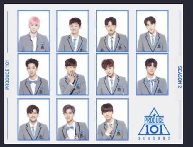 워너원 데뷔멤버. /사진=엠넷