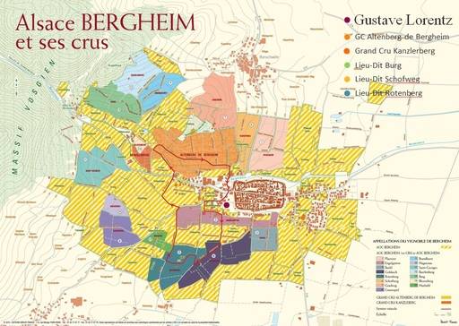 구스타브 로렌츠 포도밭 위치