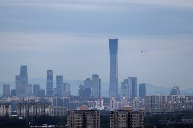 중국 베이징 도심 전경. /사진=AFP