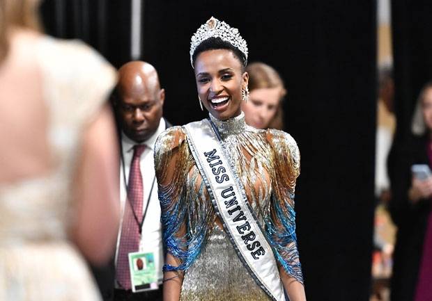 ‘2019 미스 유니버스’ 조지비니 툰지/사진=AFP 연합뉴스