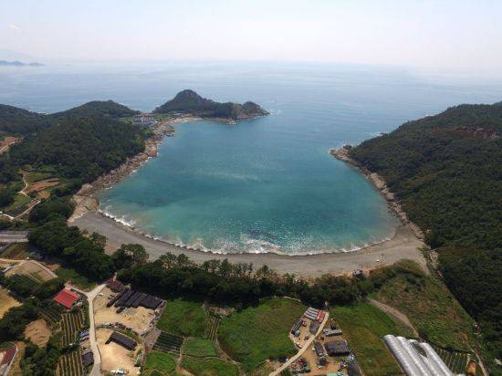 소안 미라리 해수욕장. 사진=전남 완도군 제공